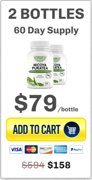 Nicoya PuraTea 2 bottle price